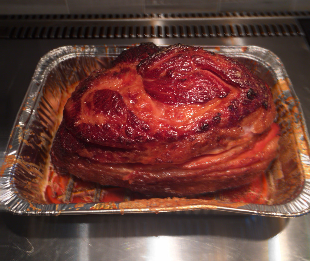 SmokeBloq's Double-smoked Ham with Orange-Maple Glaze